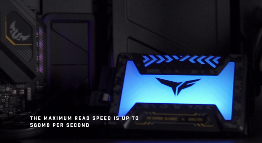 DELTA TUF Gaming Alliance RGB SSD (5V)