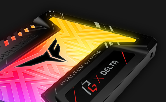 Certified RGB solid state drive by ASRock Phantom Gaming