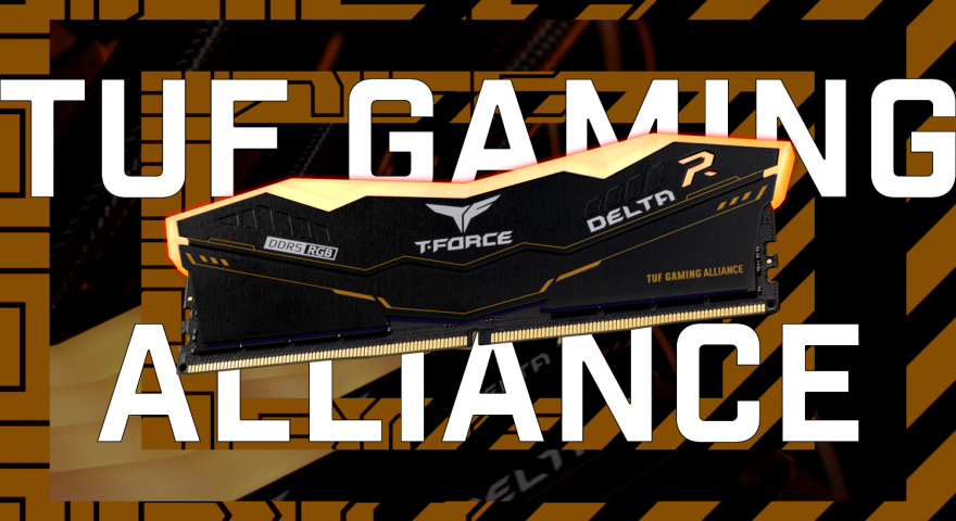 DELTA TUF Gaming Alliance RGB DDR5 DESKTOP MEMORY