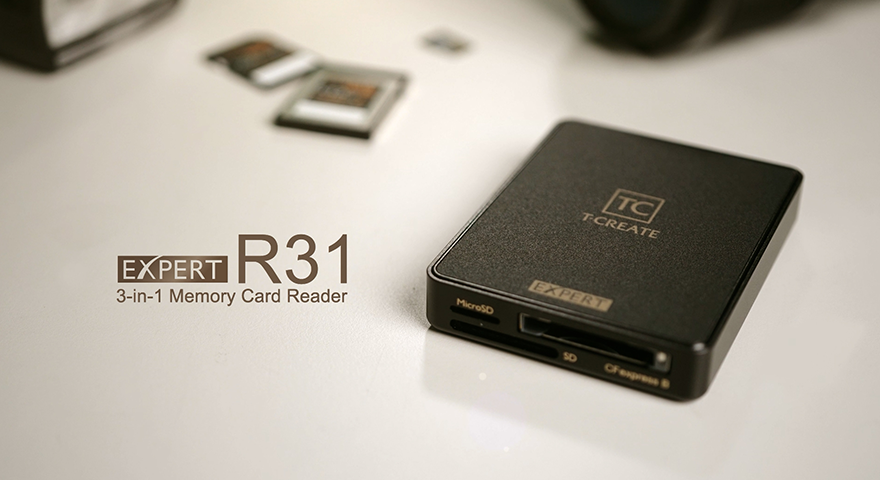 EXPERT R31 3-in-1 Memory Card Reader