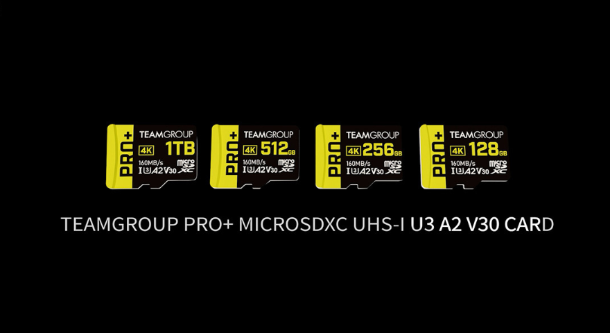 PRO+ Micro SDXC UHS-I U3 A2 V30 Memory Card