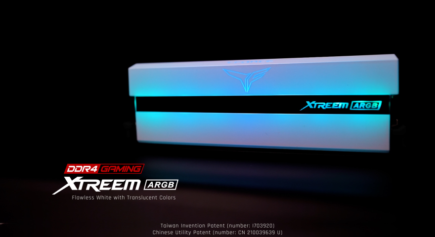 XTREEM ARGB WHITE DDR4 GAMING MEMORY