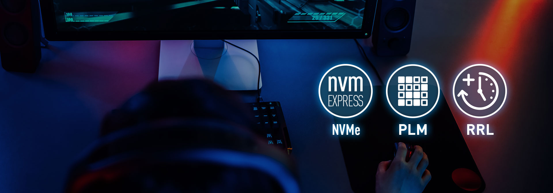 Supports the latest NVMe standard