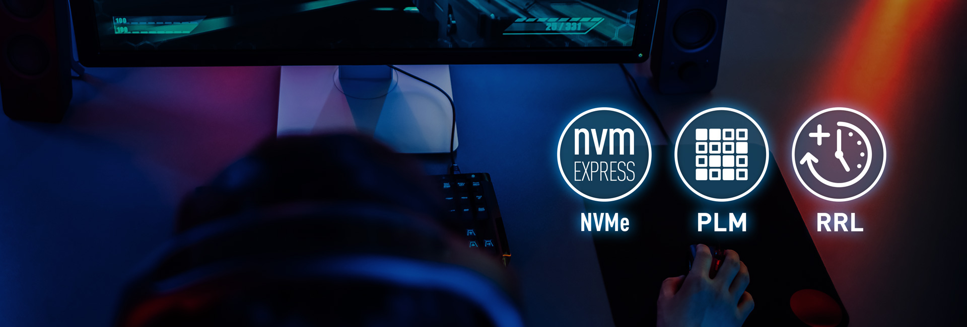 Supports the latest NVMe standard