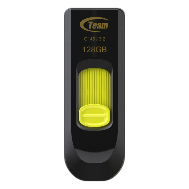 C145 USB 3.2 Gen1 FLASH DRIVE YELLOW