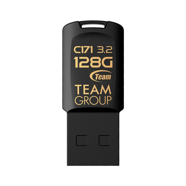 C171 USB 3.2 Gen1 FLASH DRIVE BLACK 128GB