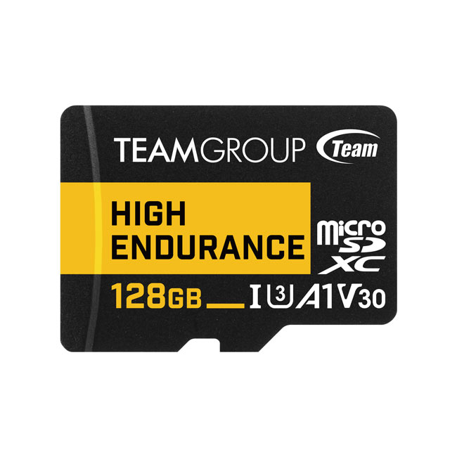 High Endurance Micro SDXC UHS-I U3 V30 Memory Card 128GB