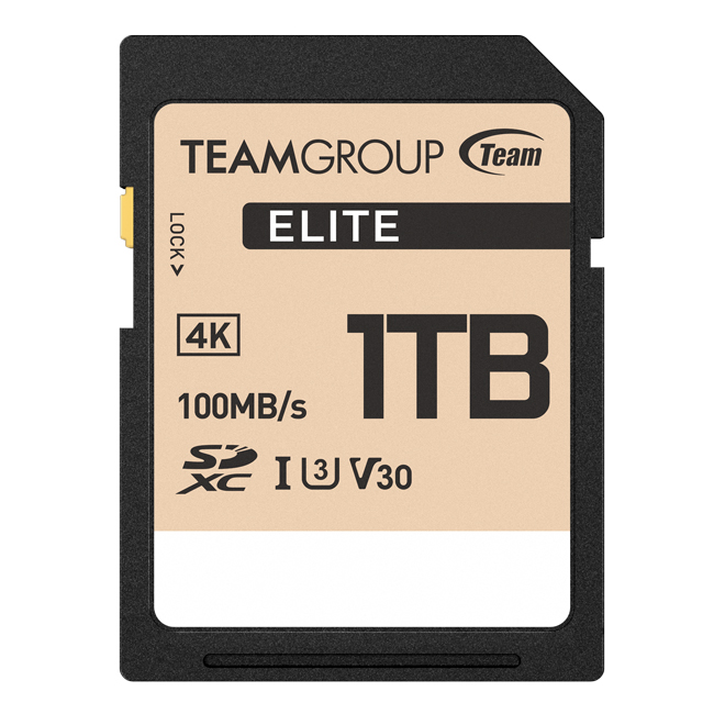 ELITE SDXC UHS-I U3 V30 Memory Card