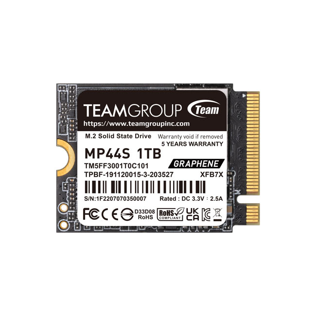 MP44S M.2 PCIe 4.0 SSD 1TB