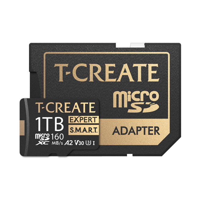 EXPERT S.M.A.R.T. Micro SDXC Memory Card 1TB with 1 Adapter