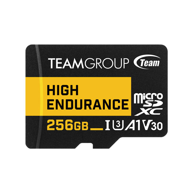 High Endurance Micro SDXC UHS-I U3 V30 Memory Card