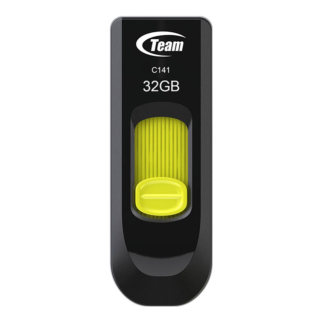 C141 USB 2.0 FLASH DRIVE YELLOW