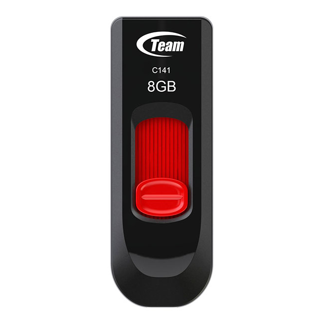 C141 USB 2.0 FLASH DRIVE RED