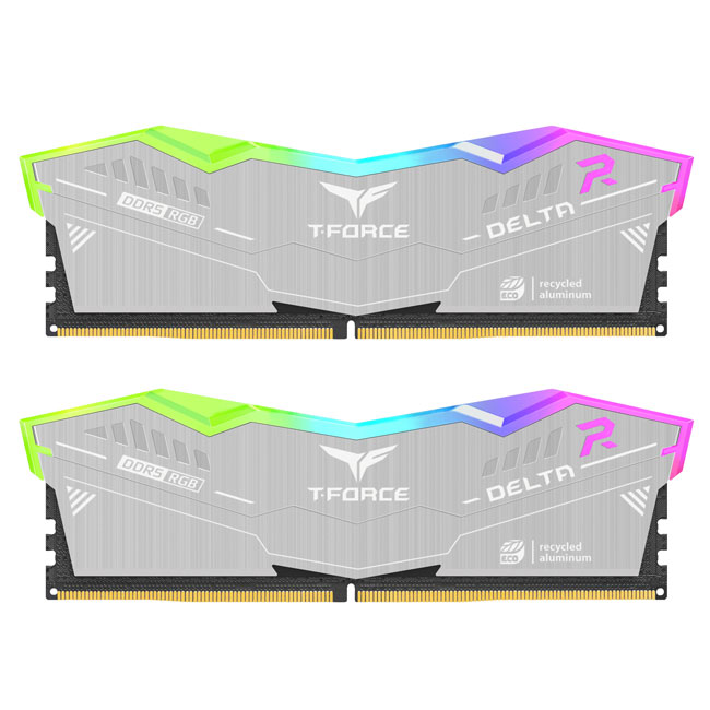 DELTA RGB ECO DDR5 DESKTOP MEMORY SILVER