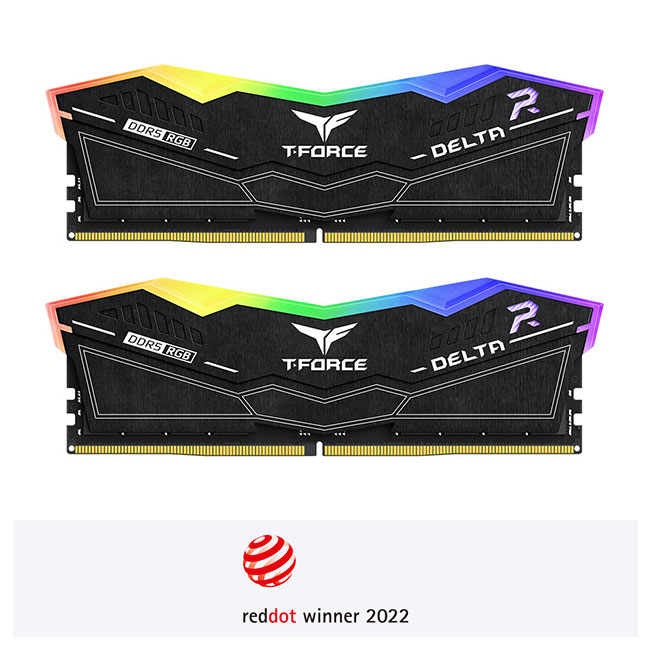 DELTA RGB DDR5 DESKTOP MEMORY BLACK