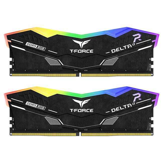 DELTAα RGB DDR5 DESKTOP MEMORY BLACK