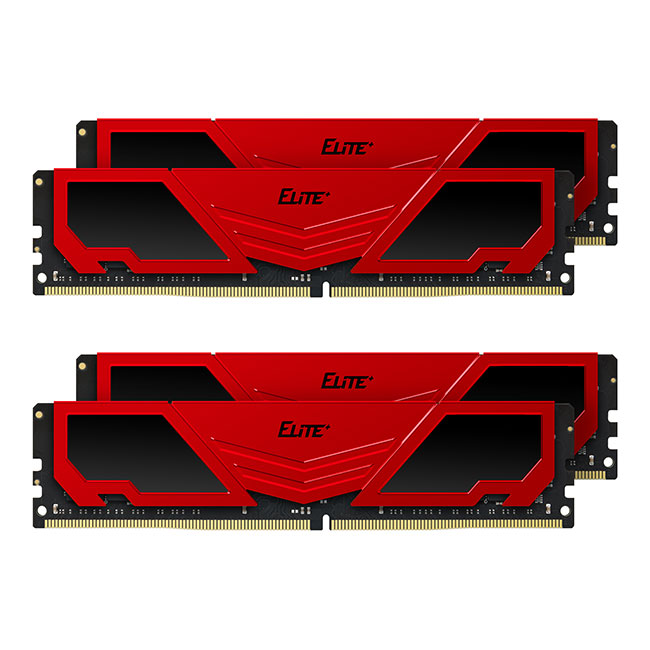 ELITE PLUS DDR4 DESKTOP MEMORY RED