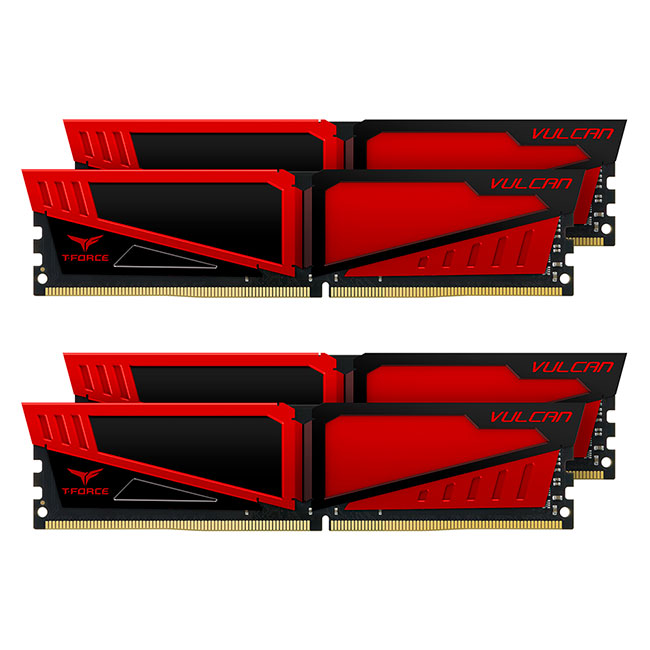 VULCAN DDR4 DESKTOP MEMORY RED