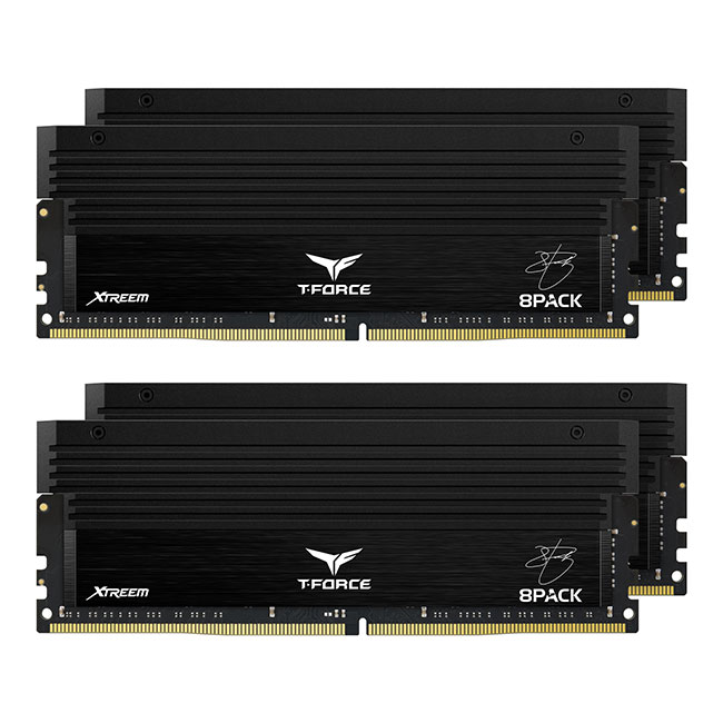 XTREEM x 8PACK DDR4 OVERCLOCKING DESKTOP MEMORY